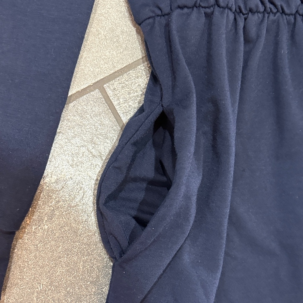 Navy Blue Jersey Women’s Dress - Picture 4 of 16